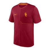 USC Trojans Men's Nike Cardinal SC Interlock Dri-FIT Coach UV Top
